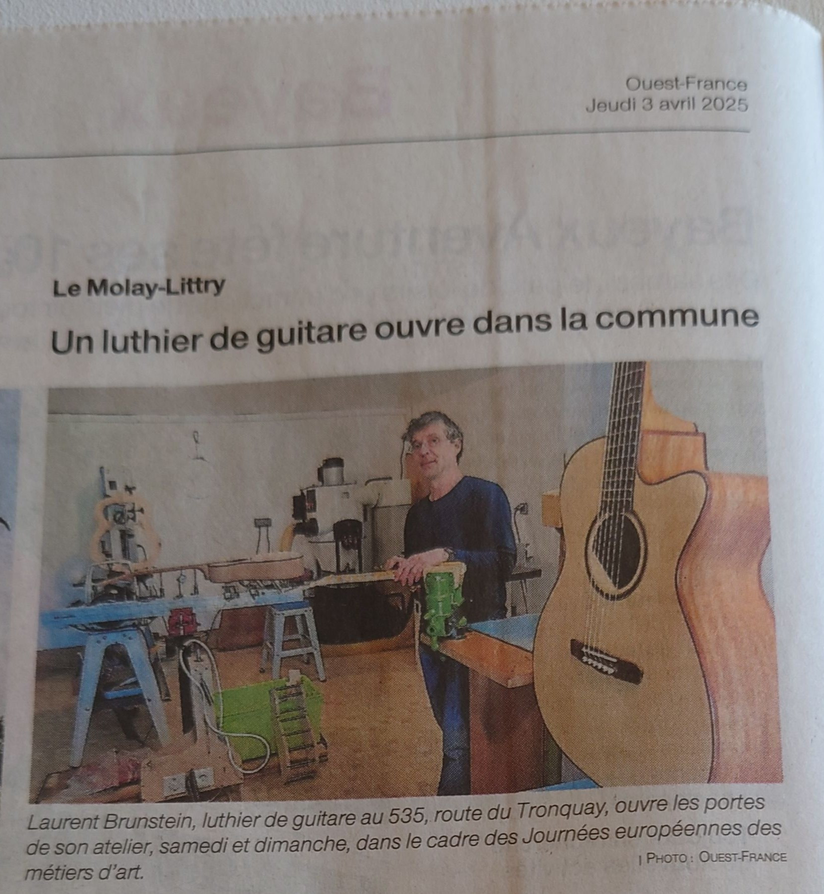 Article Ouest France